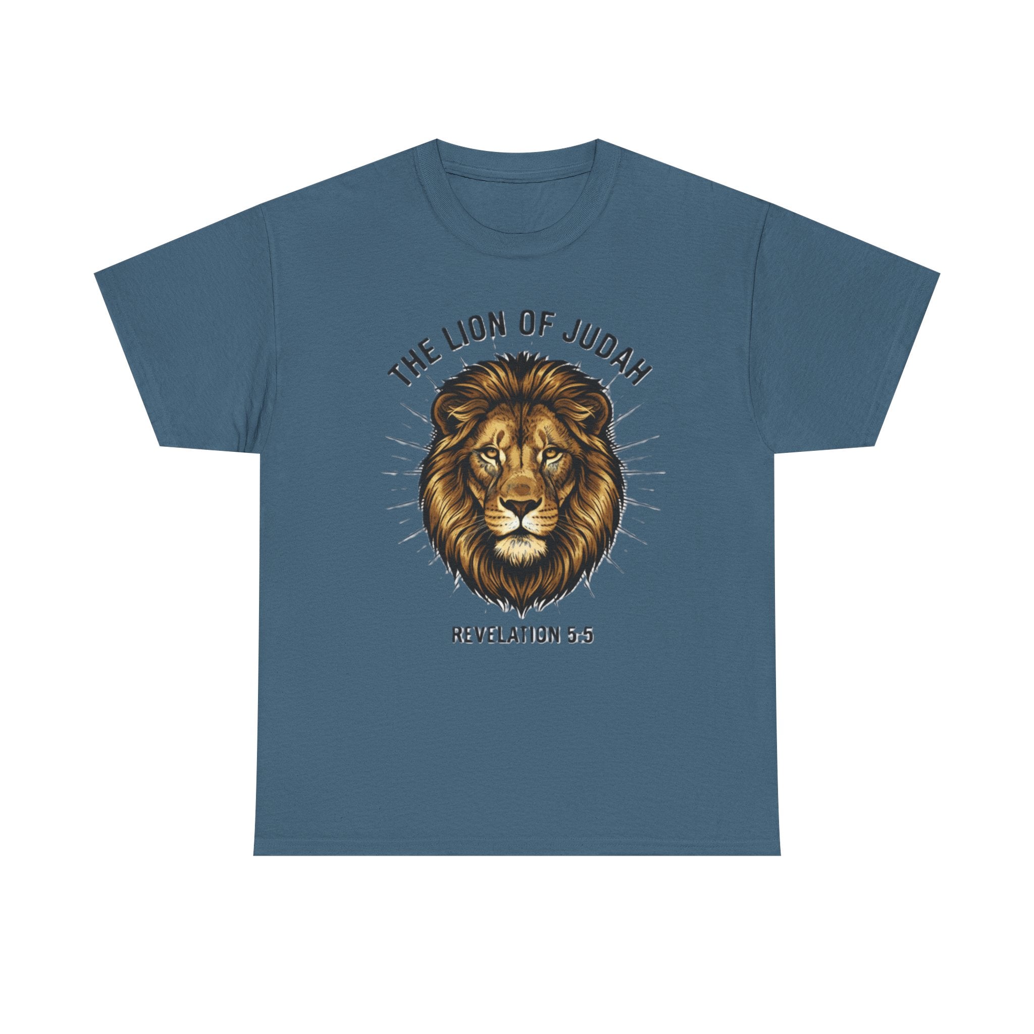 Lion of Judah T‑Shirt — Revelation 5:5 Faith Tee