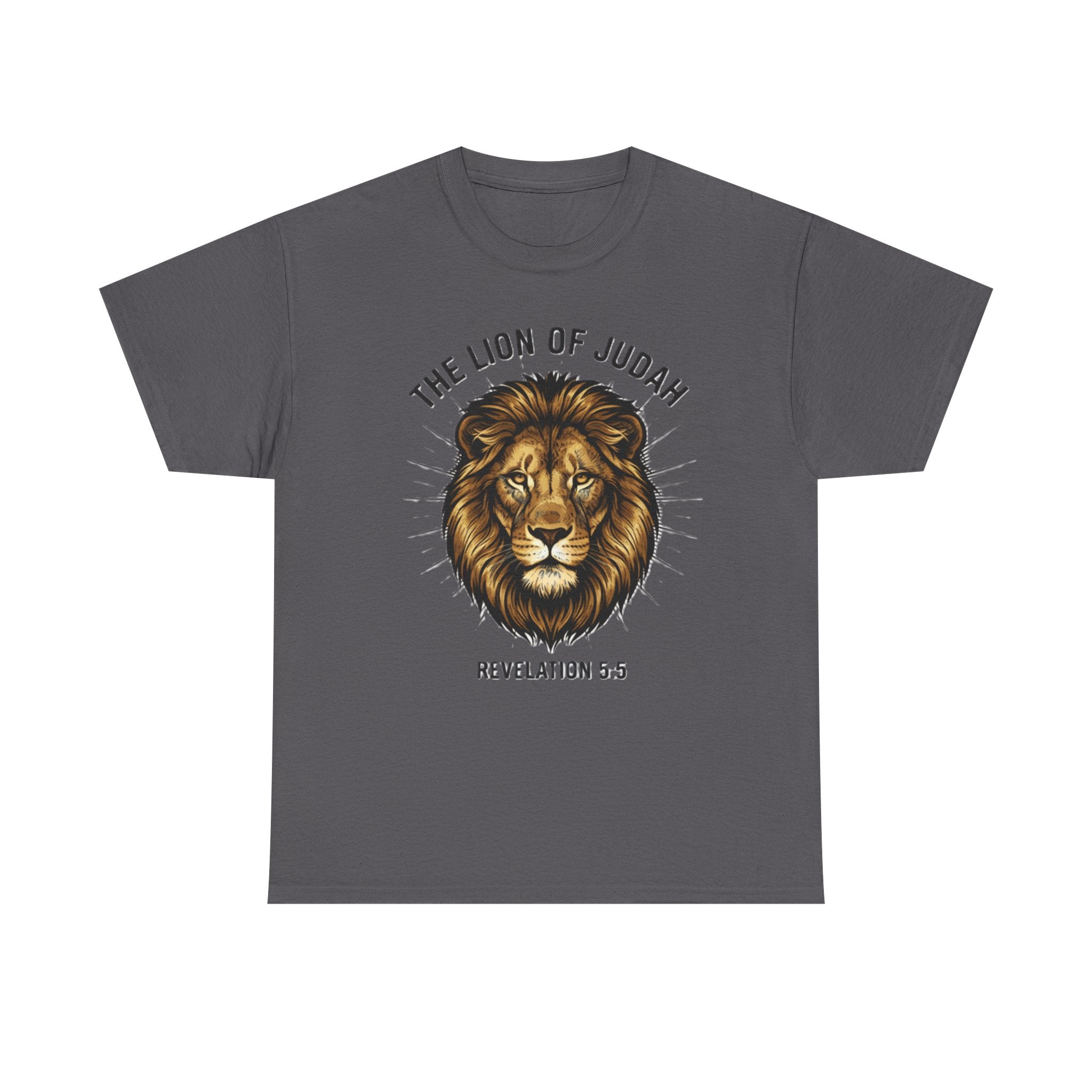 Lion of Judah T‑Shirt — Revelation 5:5 Faith Tee