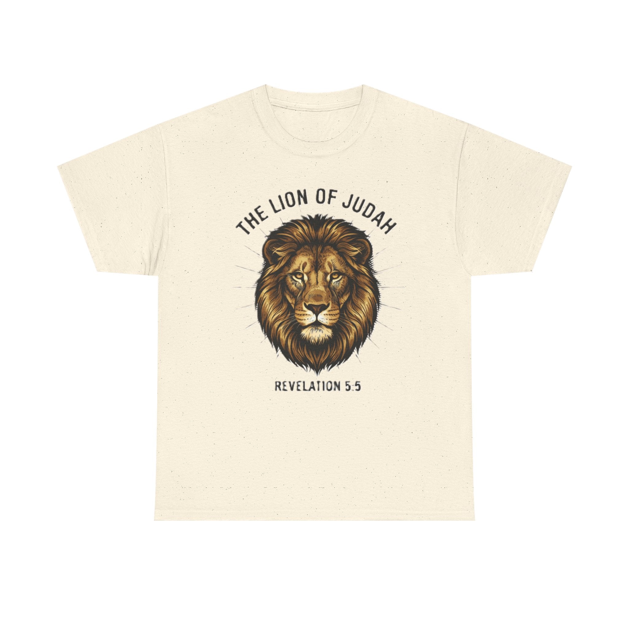 Lion of Judah T‑Shirt — Revelation 5:5 Faith Tee