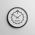 Walk By Faith Christian Wall Clock